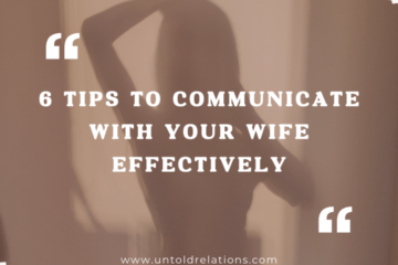 Communicate With Your Wife