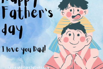 Dad with 8 Quick Activities on Father's Day